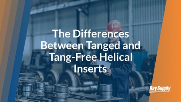 Difference Between a Key Insert and a Helicoil - STG Machine